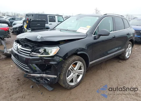 2016 Volkswagen Touareg Vr6 Executive из США, поврежденный, VIN WVGEF9BPXGD011654